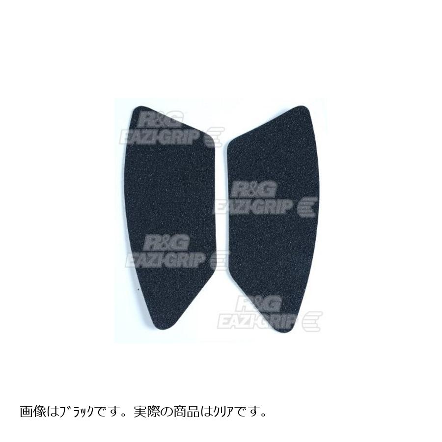 メーカー名：アールアンドジー メーカー品番：RG-EZRG401CL タンク周りに貼り付けることにより、表面の突起物が滑りを抑制し、確実にグリップして今まで以上にバイクをコントロールしやすくなります。 販売備考：キャンセル不可商品です。2-Grip Kit 適合情報： カワサキ[KAWASAKI] ZX-6R/RR ZX-6R 95-97 色[カラー]：クリア 材質[素材]：PVC 内容量[数量]：2枚 備考：キャンセル不可商品 ※取り付け、組み立ては信頼のおける整備士にご依頼下さい。 ※取り付けに関しては車体へ追加工が必要な場合があります。ZX-6R (95-97)　Clear 2-Grip Kit ブリティッシュスーパーバイクシェアNO.1の使用率を誇るタンクトラクショングリップ。 タンク周りに貼り付けることにより、表面の突起物が滑りを抑制し、確実にグリップして今まで以上にバイクをコントロールしやすくなります。 また、衣類、レーシングスーツにダメージを与えにくい素材を使用しているため、安心してご使用いただけます。 国産車の各車種専用にカットされたパッケージ製品タイプです。