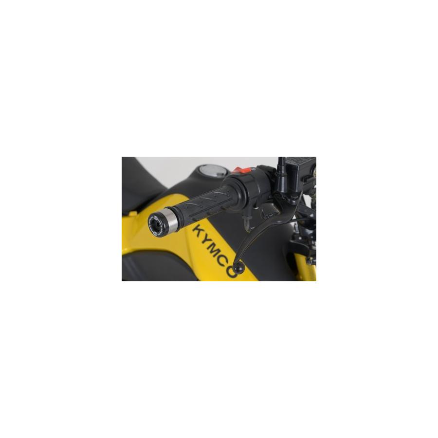 R&G (アールアンドジー) バーエンドスライダー ブラック K-PIPE 125 RG-BE0069BK