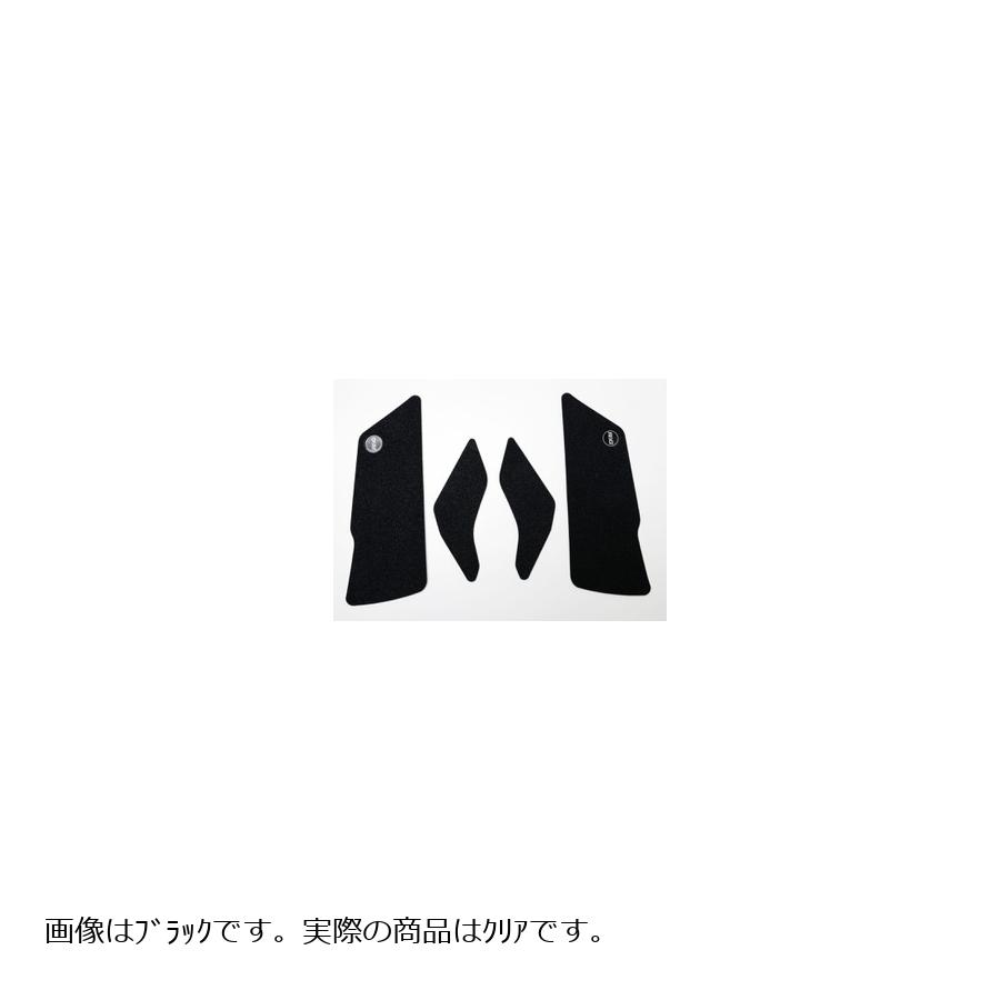 メーカー名：アールアンドジー メーカー品番：RG-EZRG604CL タンク周りに貼り付けることにより、表面の突起物が滑りを抑制し、確実にグリップして今まで以上にバイクをコントロールしやすくなります。 販売備考：キャンセル不可商品です。4-Grip Kit 適合情報： エムブイアグスタ[MV AGUSTA] BRUTALE800 DRAGSTER [ブルターレ800 ドラッグスター] 14- 色[カラー]：クリア 材質[素材]：PVC 内容量[数量]：4枚 備考：キャンセル不可商品 ※取り付け、組み立ては信頼のおける整備士にご依頼下さい。 ※取り付けに関しては車体へ追加工が必要な場合があります。Dragster800 (14-)　Clear 4-Grip Kit ブリティッシュスーパーバイクシェアNO.1の使用率を誇るタンクトラクショングリップ。 タンク周りに貼り付けることにより、表面の突起物が滑りを抑制し、確実にグリップして今まで以上にバイクをコントロールしやすくなります。 また、衣類、レーシングスーツにダメージを与えにくい素材を使用しているため、安心してご使用いただけます。 外国車の各車種専用にカットされたパッケージ製品タイプです。