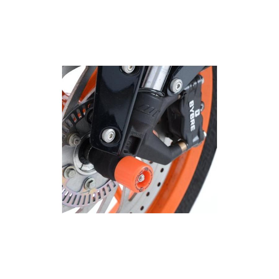 R&G (アールアンドジー) フォークプロテクター オレンジ RC1255 DUKE RC200 200 DUKE 390DUKE[デューク] RG-FP0106OR