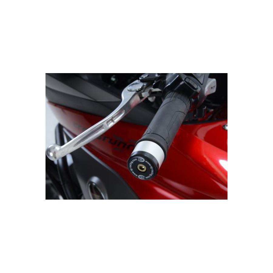 R G (アールアンドジー) バーエンドスライダー ブラック VFR800X CrossRunneR