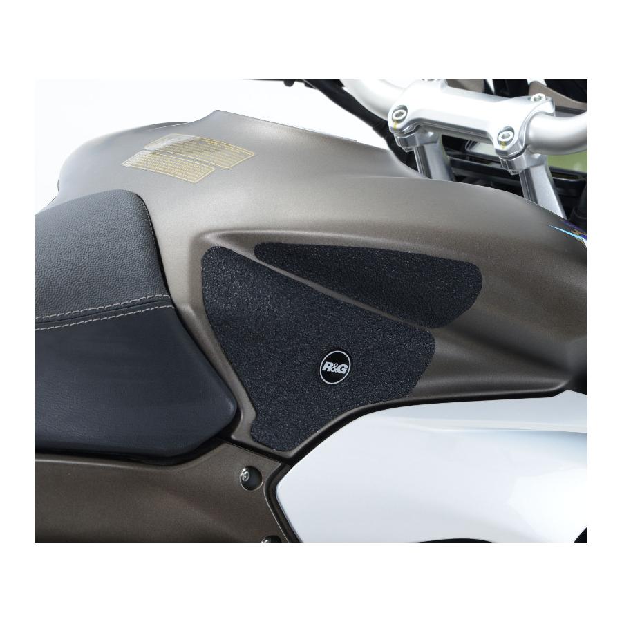 R&G (アールアンドジー) Eazi-Grip トラクションパッド PVC ブラック Stradale800 RG-EZRG605BL