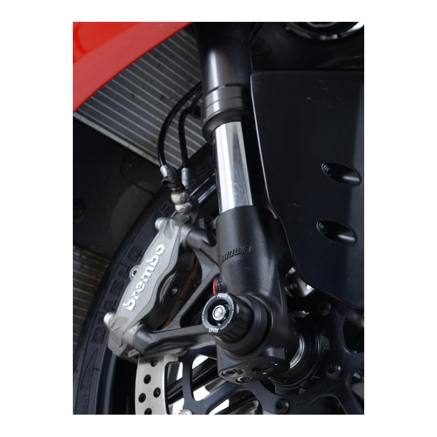 R&G (アールアンドジー) フォークプロテクター ブラック DUCATI Panigale 899/959/1199/1299/V4/V4S/Speciale