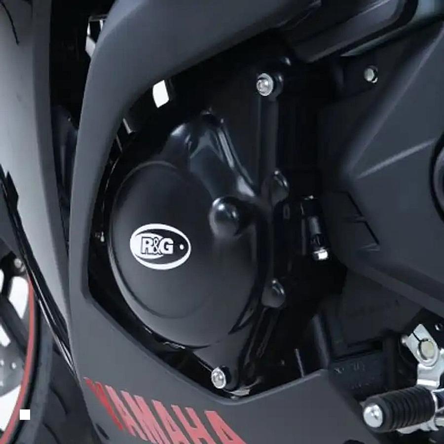 R&G (アールアンドジー) エンジンケースカバーセット ポリプロピレン ブラック YZF-R25 YZF-R3 RG-KEC0078BK