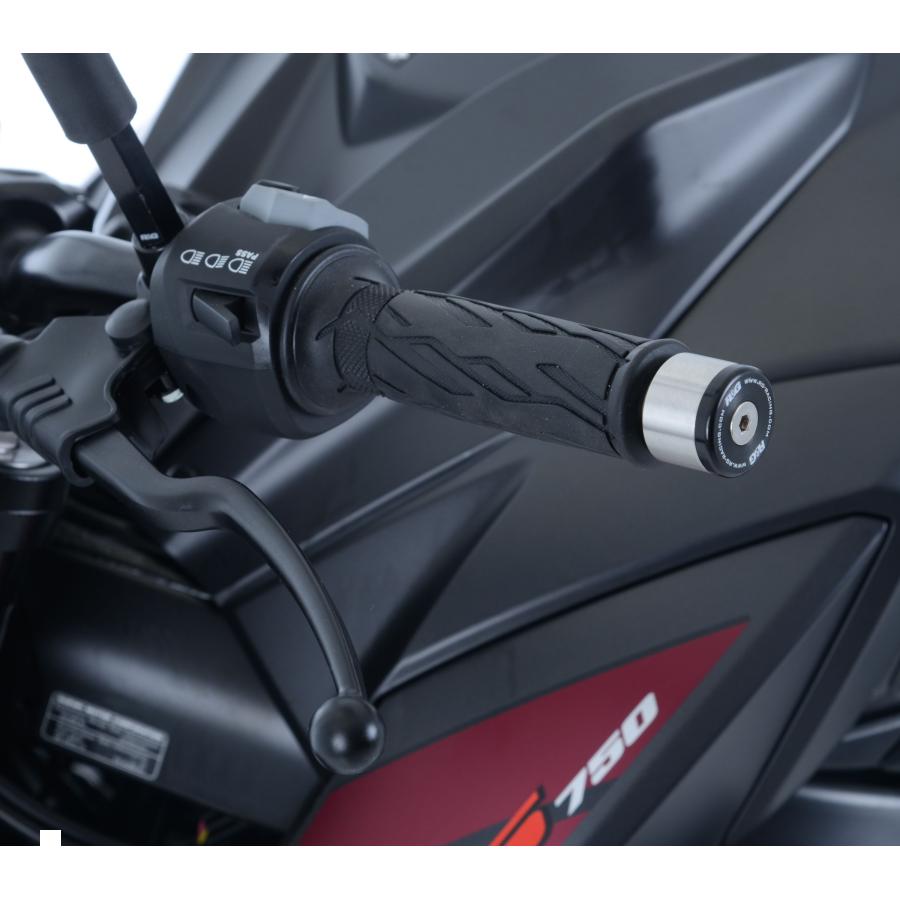 YAMAHA - R&G (アールアンドジー) バーエンドスライダー ブラック X-MAX250/300