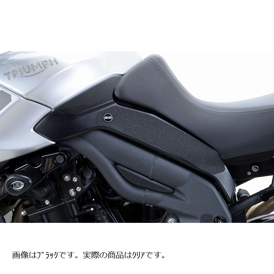 R&G (アールアンドジー) トラクションパッド クリア TRIUMPH Tiger1050 Sport