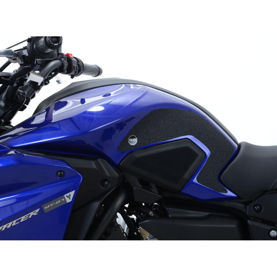 R&G (アールアンドジー) トラクションパッド ブラック MT-07 TRACER