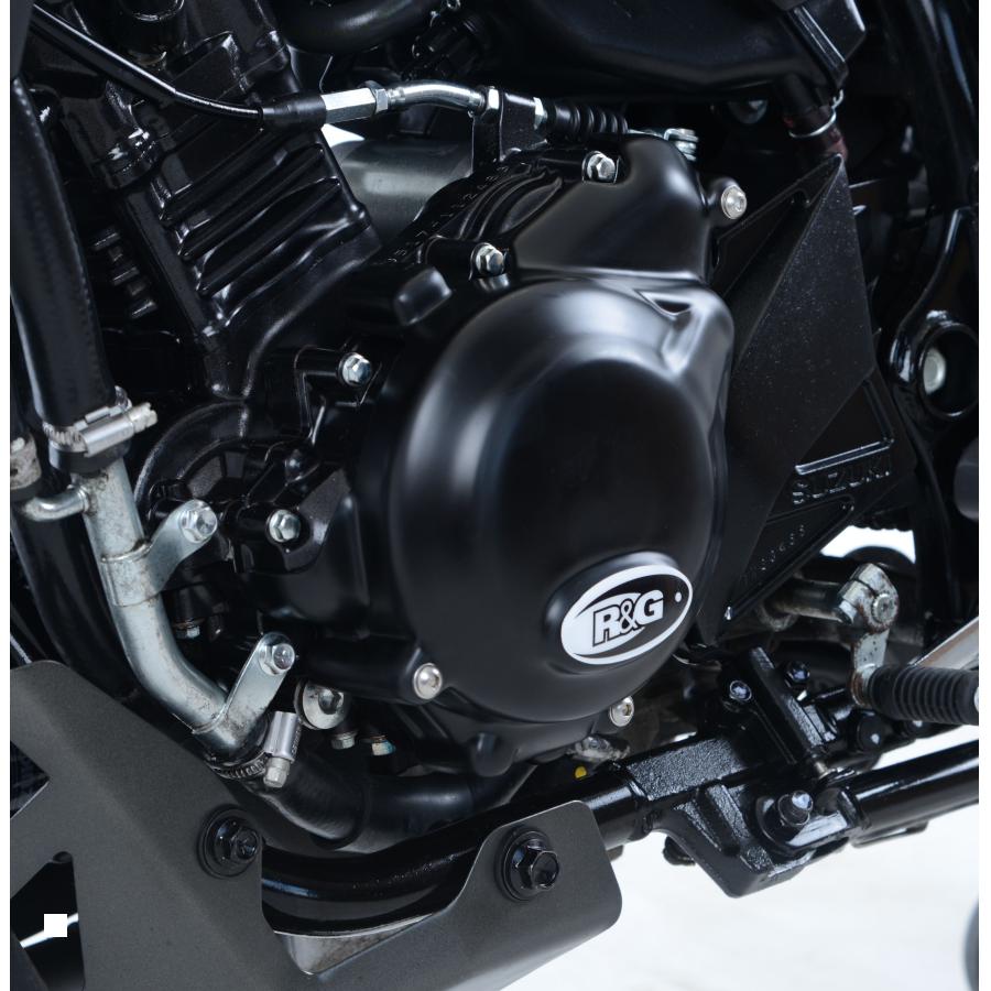 R&G (アールアンドジー) エンジンケースカバーセット(左右セット) ブラック GSX250R RG-KEC0110BK