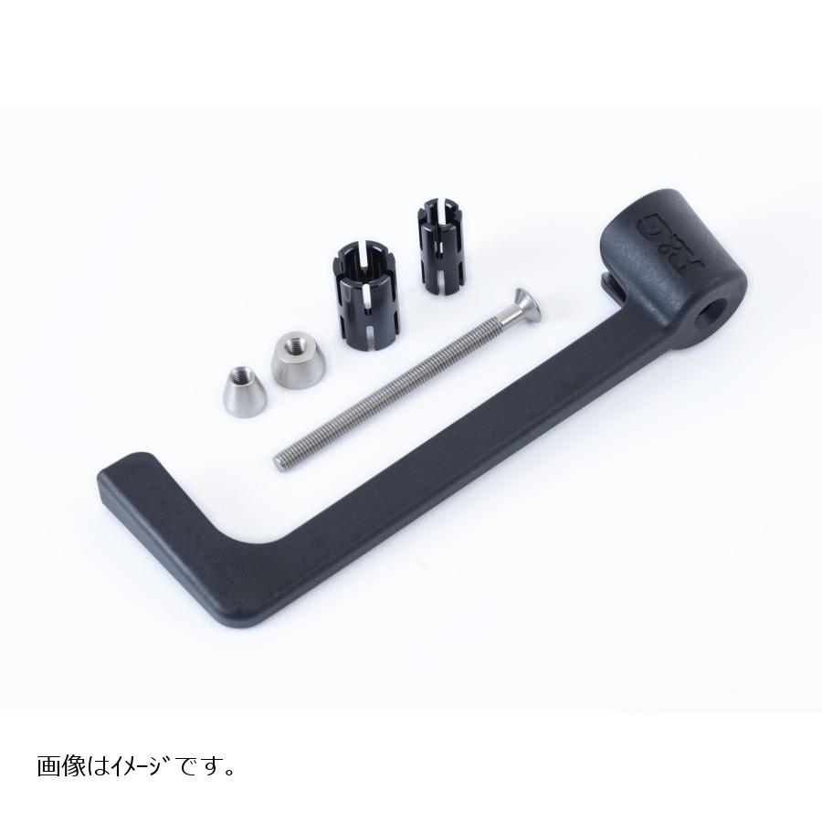 R&G (アールアンドジー) モールド レバーガード ブラック ZX-6R/ZX-10R/H2/H2R RG-MLG0003BK
