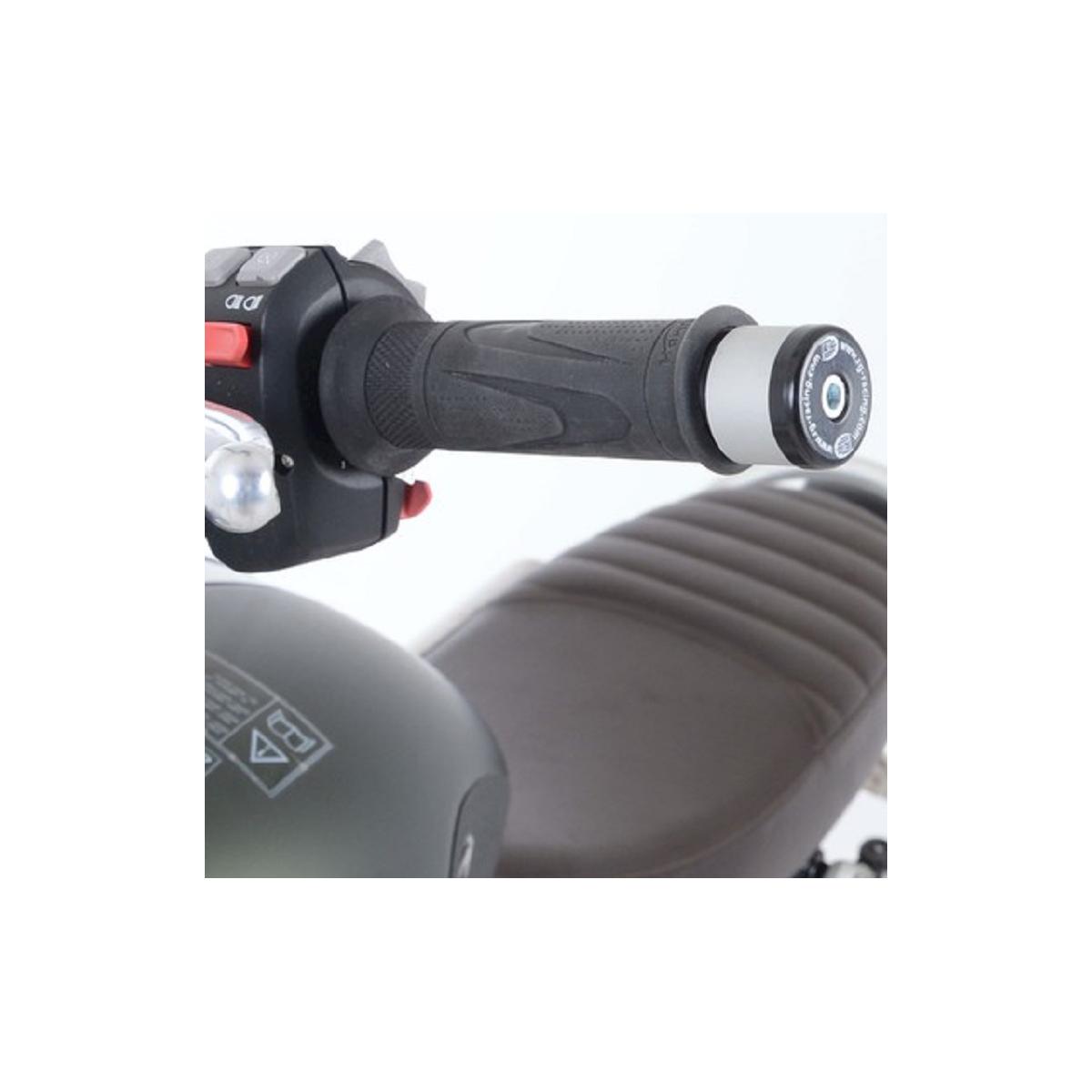 R&G (アールアンドジー) バーエンドスライダー ブラック 左右セット Scrambler1200XC/XE