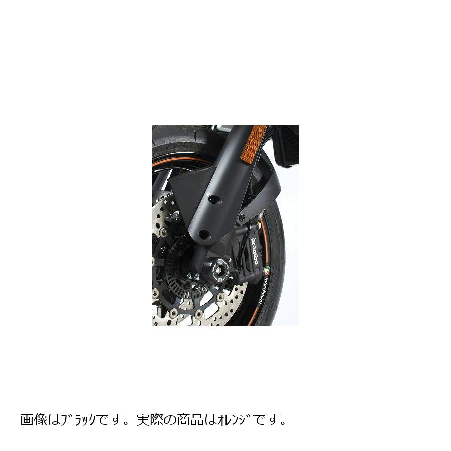 R&G (アールアンドジー) フォークプロテクター オレンジ KTM 690 SMC/SMCR/Enduro, all years RG-FP0148OR