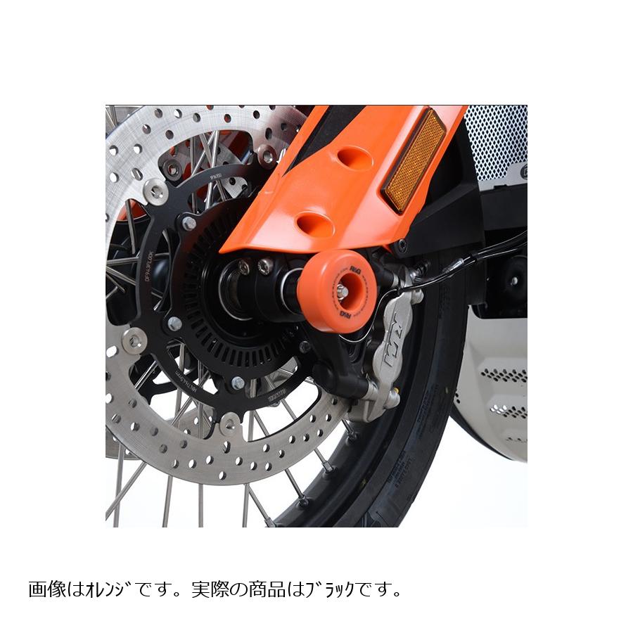 R&G (アールアンドジー) フォークプロテクター ブラック KTM 790Adventure RG-FP0222BK