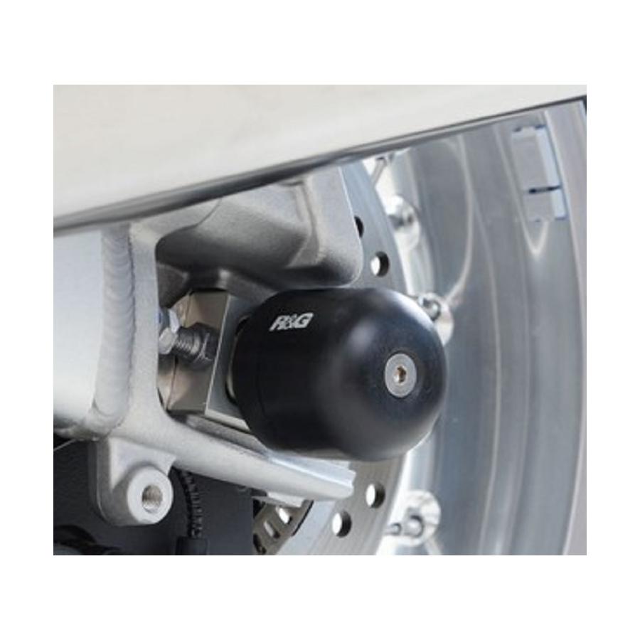 R&G (アールアンドジー) スイングアームプロテクター ブラック TRIUMPH Speed Twin1200 /Thruxton1200/Thruxton1200R