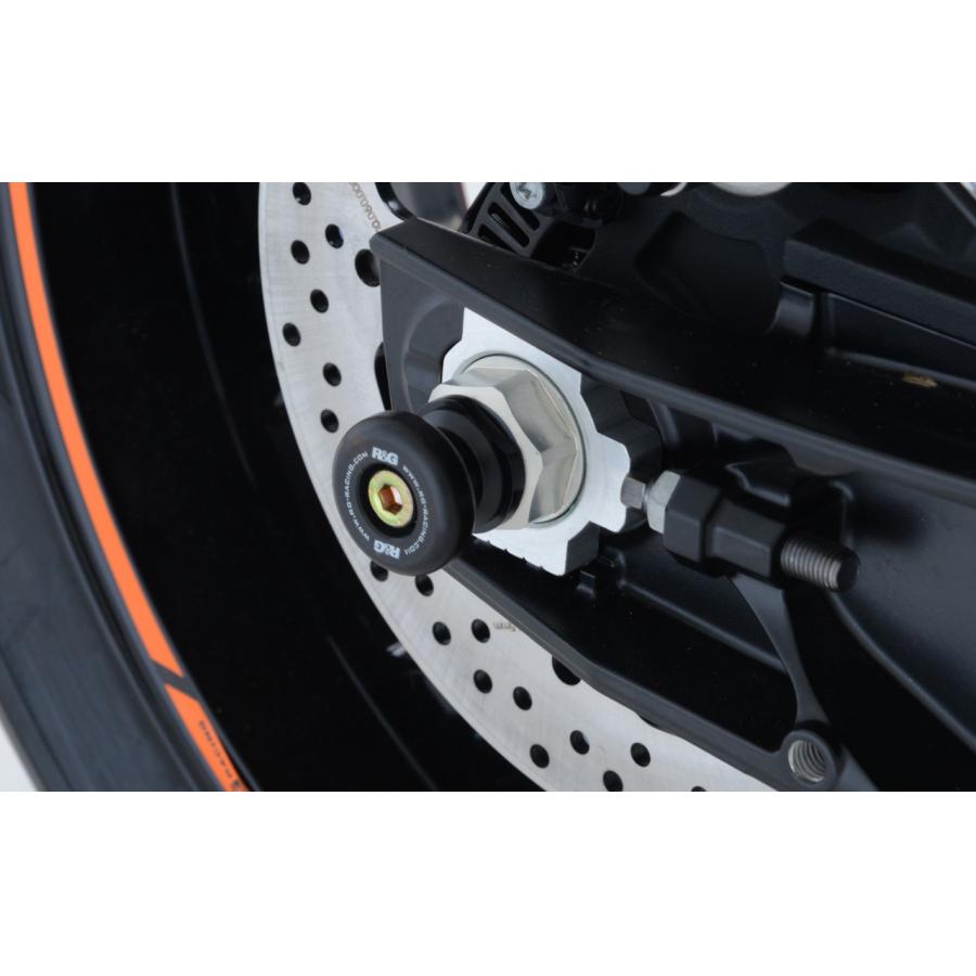 R&G (アールアンドジー) スピンドルスライダー ブラック KTM 790Duke RG-SS0048BK