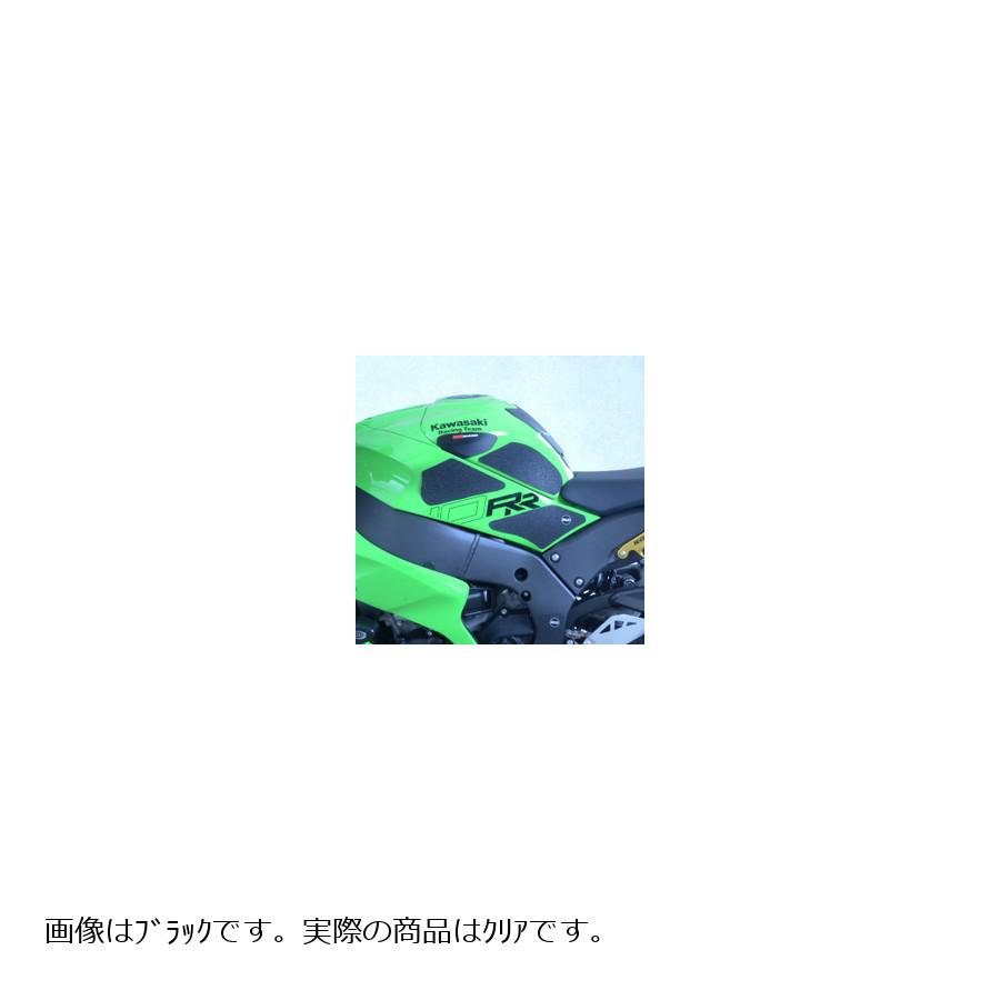 メーカー名：アールアンドジー メーカー品番：RG-EZRG440CL タンク周りに貼り付けることにより、表面の突起物が滑りを抑制し、確実にグリップして今まで以上にバイクをコントロールしやすくなります。 販売備考：キャンセル不可商品です。6-Grip Kit 適合情報： カワサキ[KAWASAKI] ZX-10R 21- カワサキ[KAWASAKI] ZX-10RR 21- ※取り付け、組み立ては信頼のおける整備士にご依頼下さい。 ※取り付けに関しては車体へ追加工が必要な場合があります。