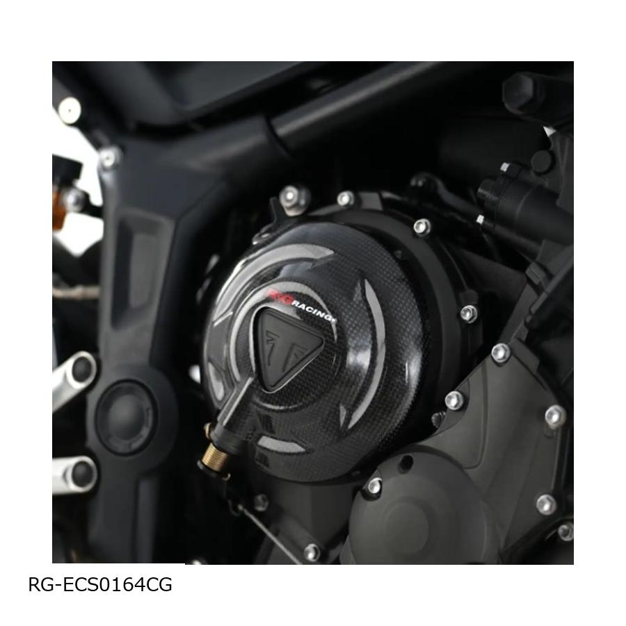 R&G (アールアンドジー ) カーボン Engine Case Slider:RHS Tiger660 Sport Trident660 RG-ECS0164CG