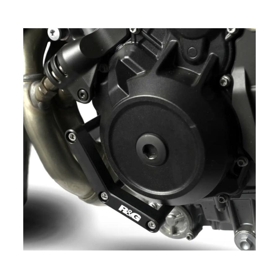 R&G (アールアンドジー ) Engine Case Slider:ブラック LHS 990 Duke RG-ECS0203BK