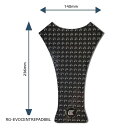 R&G (アールアンドジー ) Eazi-Grip タンクグリップ:EVO:ブラック COLOR Centre Tank pads in ブラック - Design B RG-EVOCENTREPADBBL