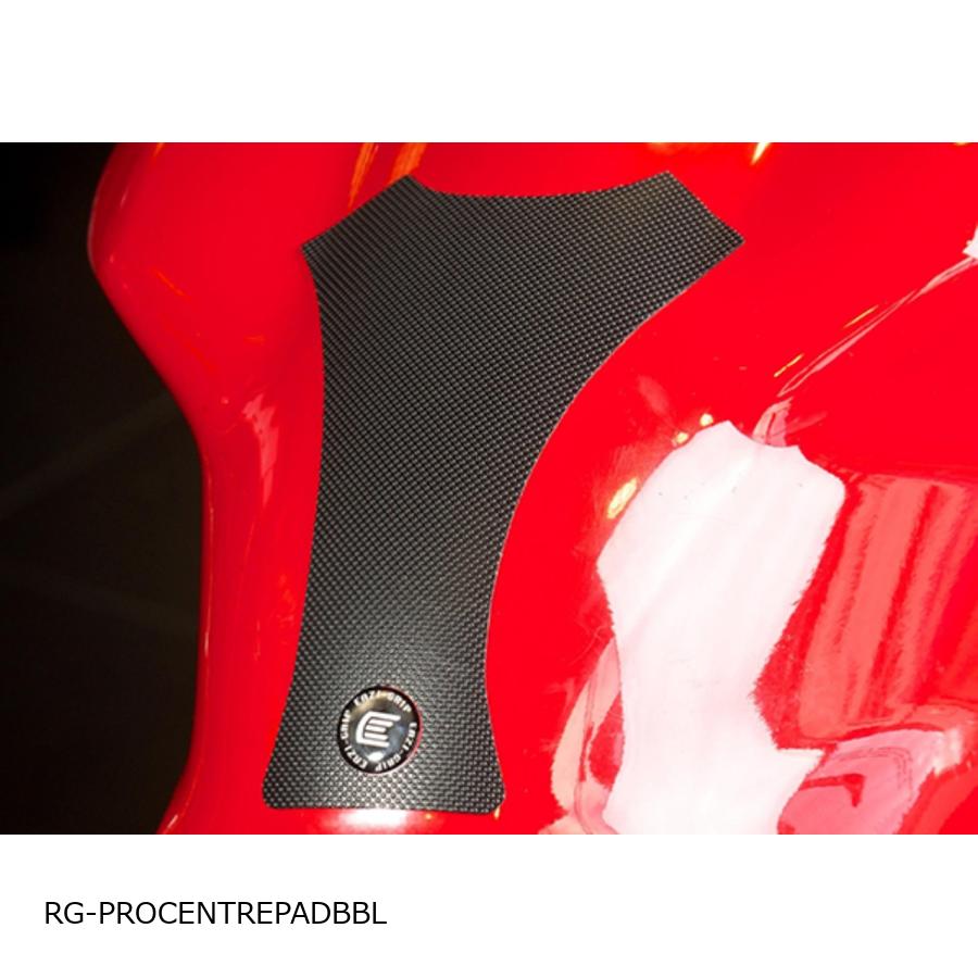 R&G (アールアンドジー ) Eazi-Grip タンクグリップ:PRO:ブラック COLOR Centre Tank pads Design B RG-PROCENTREPADBBL