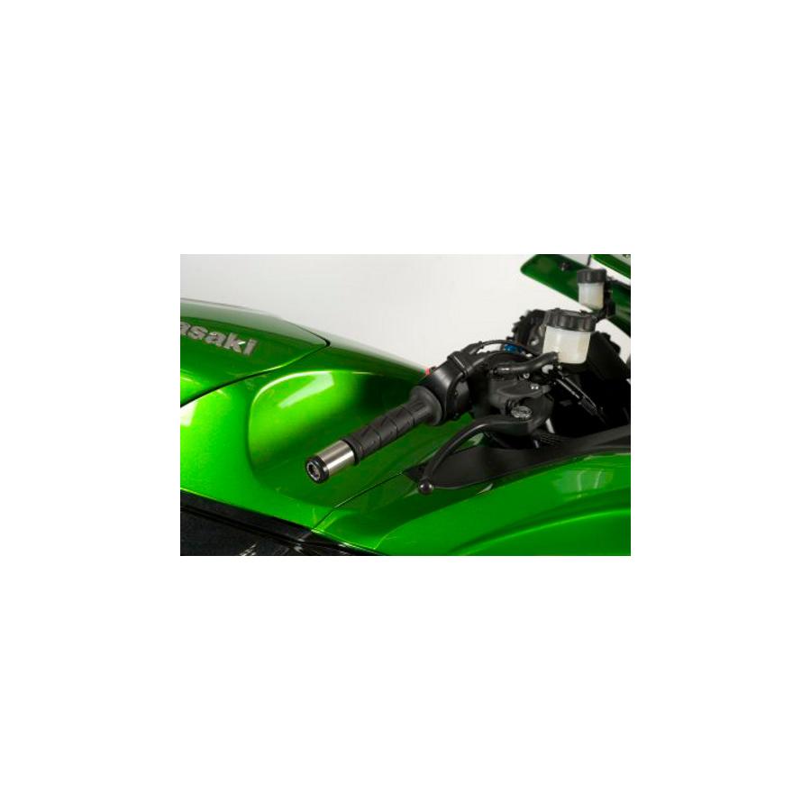 R&G (アールアンドジー) バーエンドスライダー ブラック Z1000 /Ninja1000 ニンジャ1000 (Z1000SX)/ZX-14R