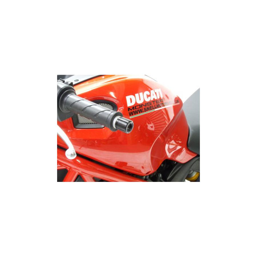 R&G (アールアンドジー) バーエンドスライダー ブラック DUCATI Monster796 1100 09-・848Streetfighter
