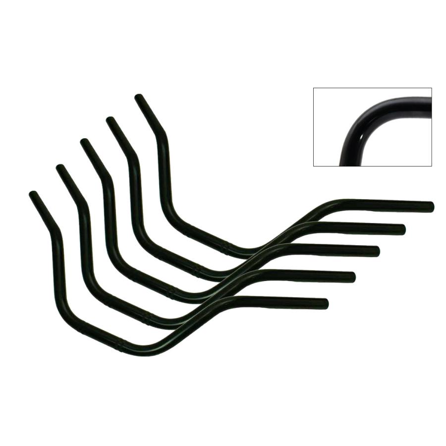 EFFEX (エフェックス) EZ FIT BAR 70mmバック ブラック FXDL 08-13 （5本セット品） EHD201-70B-5SET