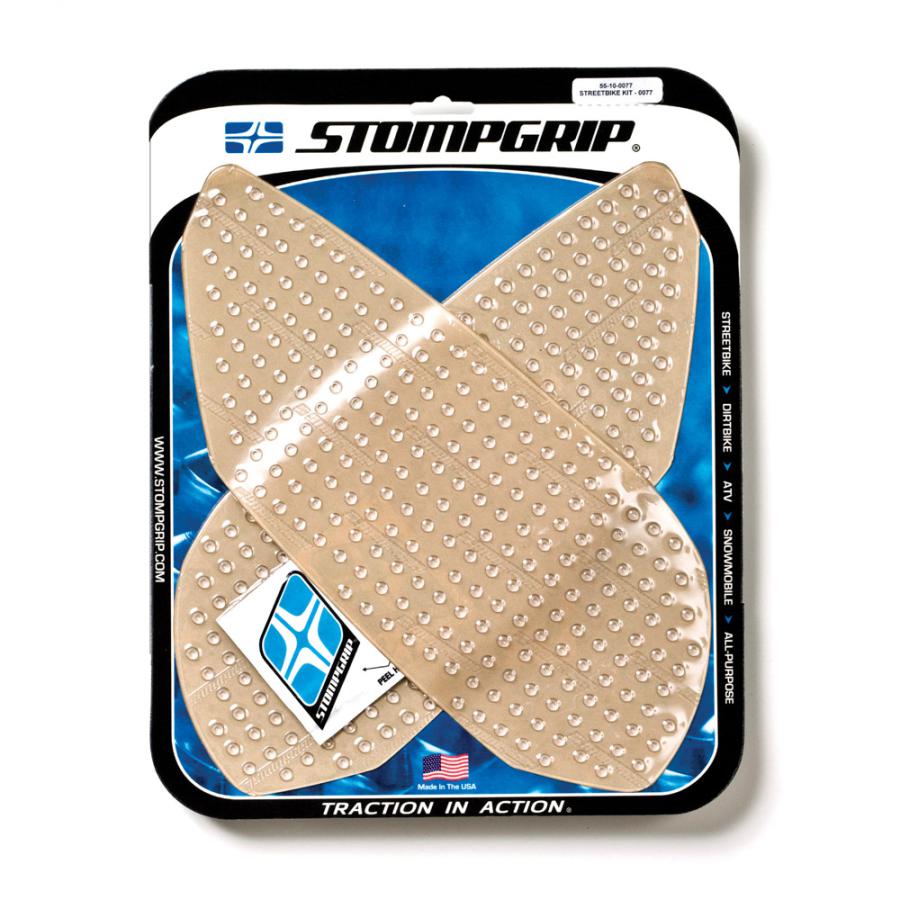 STOMPGRIP (ストンプグリップ) トラクションパッドタンクキット クリア VOLCANO DAYTONA675 06-12 55-10-0077C