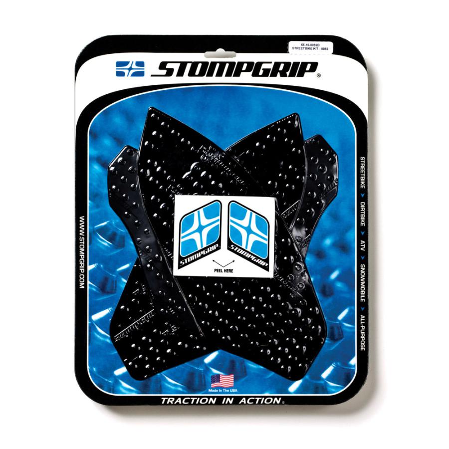 STOMPGRIP (ストンプグリップ) トラクションパッドタンクキット ブラック VOLCANO S1000RR 09-14/HP4 13-14 55-10-0082B