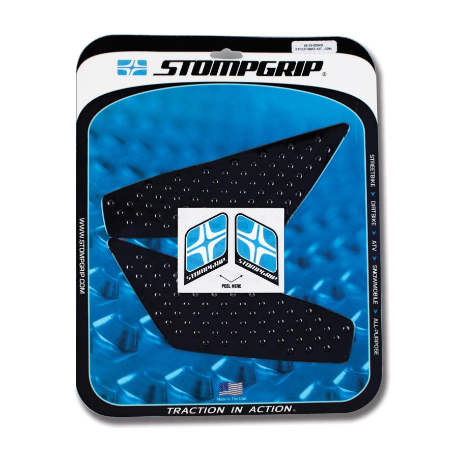 STOMPGRIP (ストンプグリップ) トラクションパッドタンクキット ブラック VOLCANO F800GT 55-10-0094B