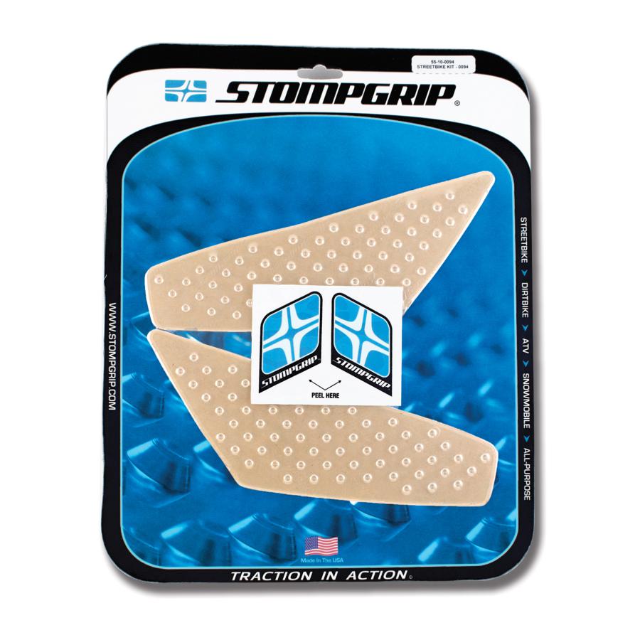 STOMPGRIP (ストンプグリップ) トラクションパッドタンクキット クリア VOLCANO F800GT 55-10-0094C