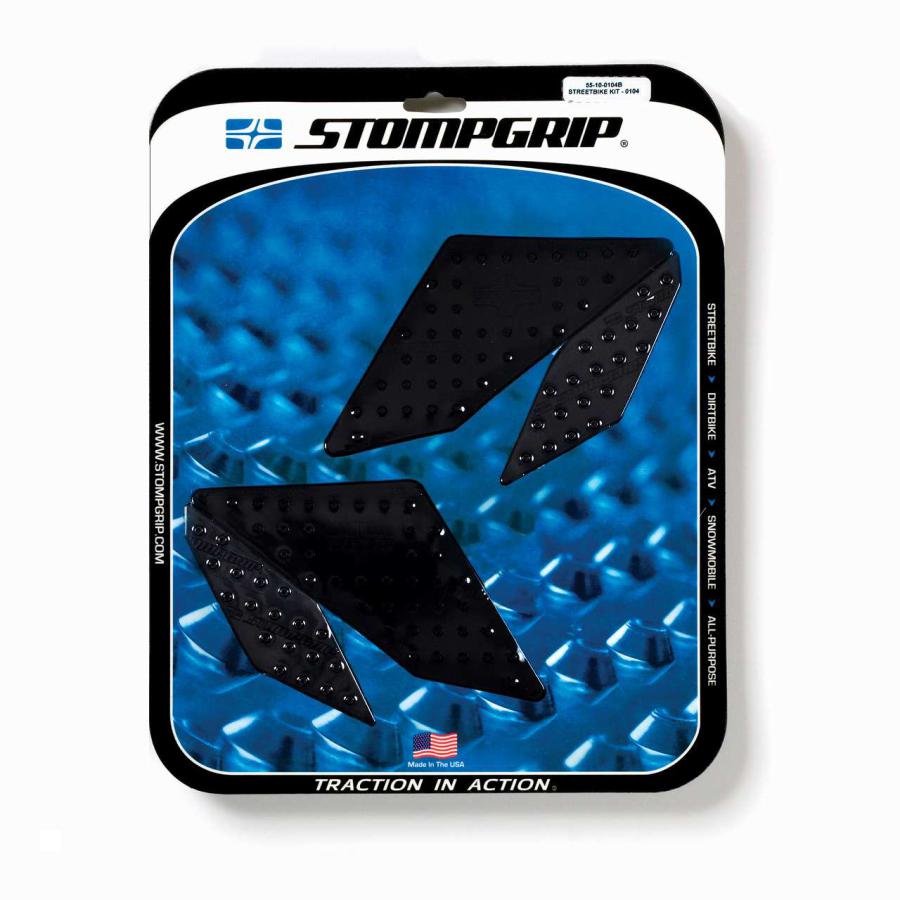 Rakuten - STOMPGRIP (ストンプグリップ) トラクションパッドタンクキット ブラック VOLCANO YZF-R25/R3 55-10-0104B