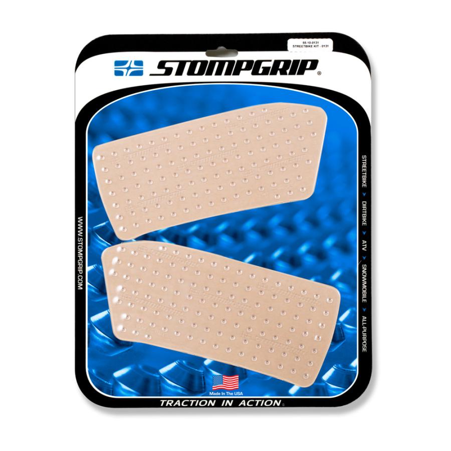 STOMPGRIP (ストンプグリップ) トラクションパッドタンクキット クリア VOLCANO K1600GT/GTL K1600GTL-EX 55-10-0131C