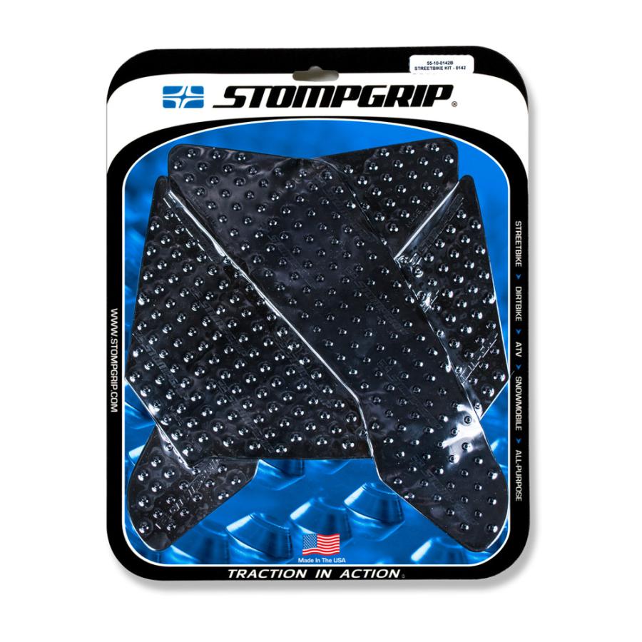 其它 - STOMPGRIP (ストンプグリップ) トラクションパッドタンクキット ブラック VOLCANO CBR1000RR 55-10-0142B