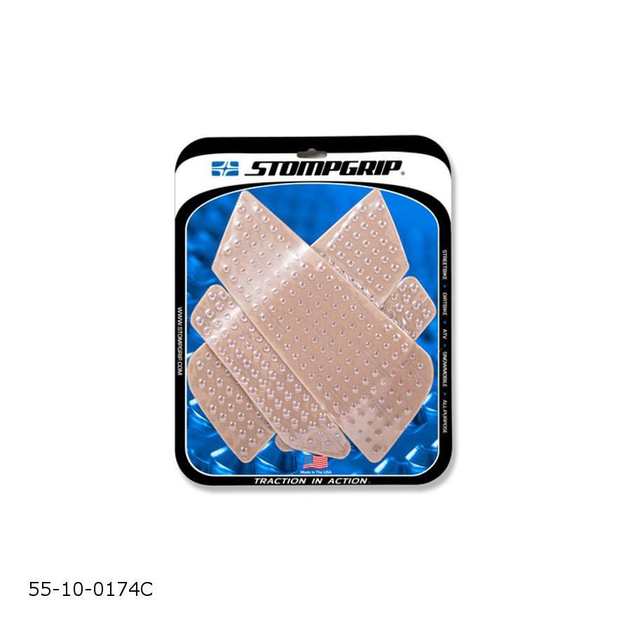 STOMPGRIP (ストンプグリップ) トラクションパッドタンクキット クリア VOLCANO S1000XR 55-10-0174C