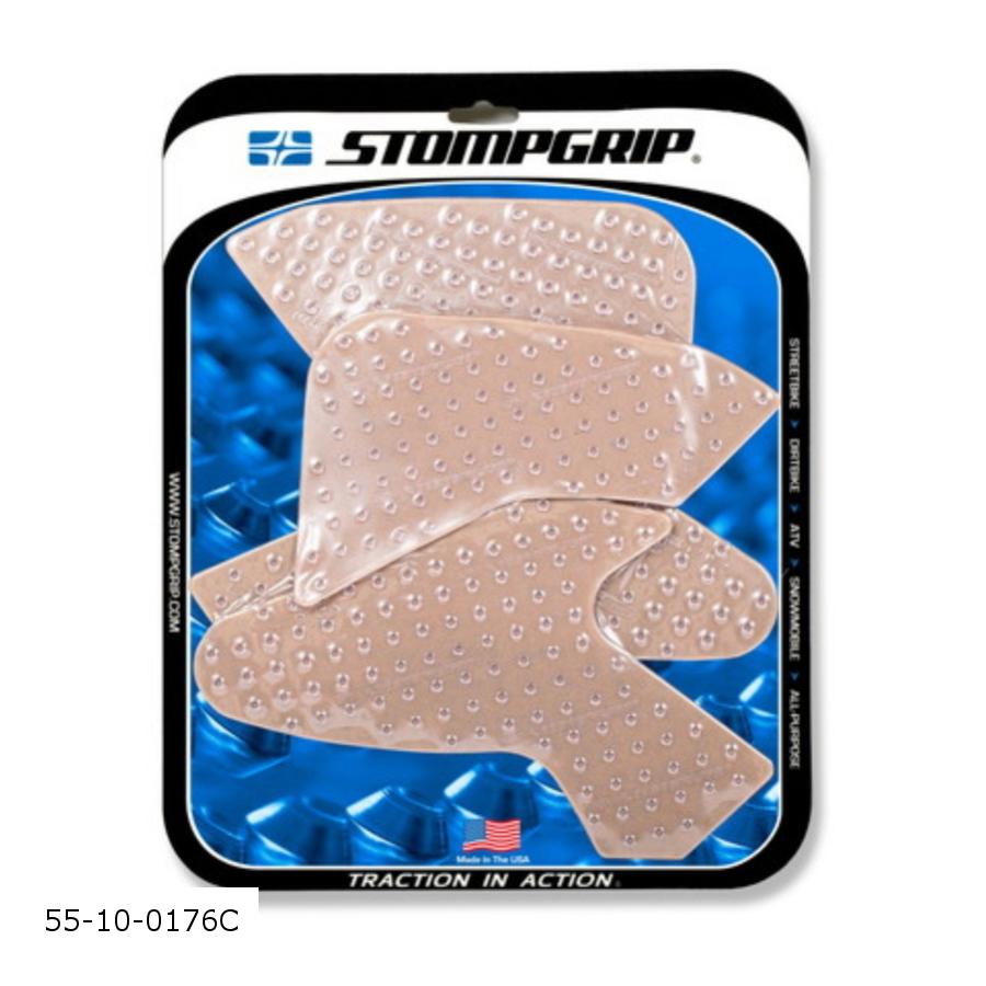 STOMPGRIP (ストンプグリップ) トラクションパッドタンクキット クリア VOLCANO F900R 55-10-0176C