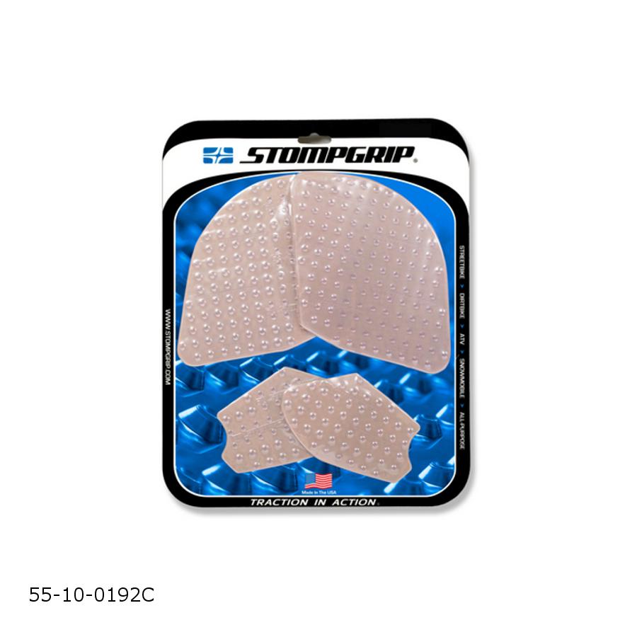 STOMPGRIP (ストンプグリップ) トラクションパッドタンクキット クリア VOLCANO PANIGALE V4/S 55-10-0192C
