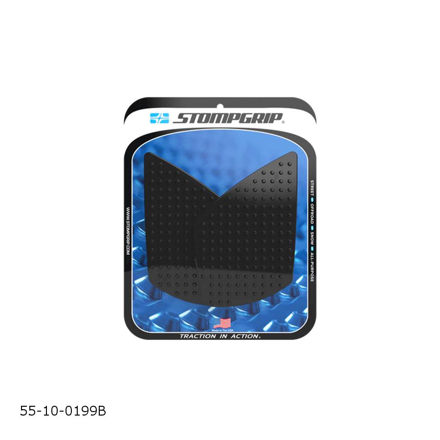 Rakuten - STOMPGRIP (ストンプグリップ) トラクションパッドタンクキット ブラック VOLCANO StreetTriple675/Moto2 55-10-0199B