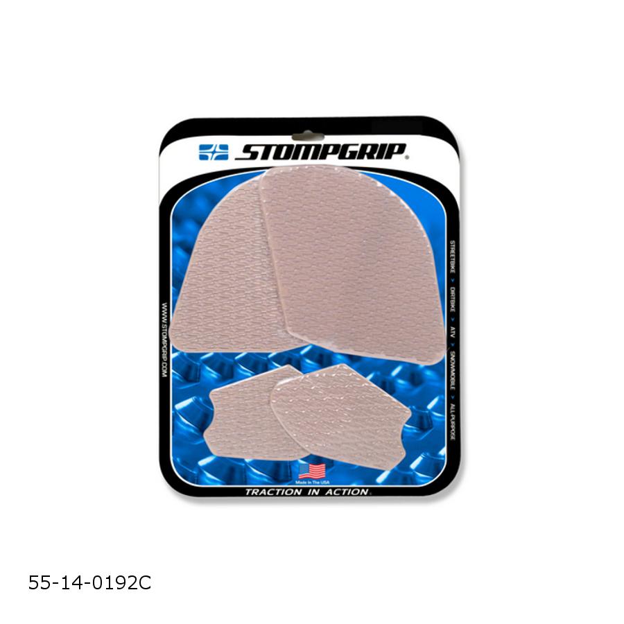STOMPGRIP (ストンプグリップ) トラクションパッドタンクキット クリア ICON PANIGALE V4/S 55-14-0192C