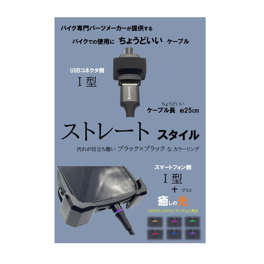 ��ȥץ��˥� USB�����ѥ��硼�ȥ����֥� LEDȯ�� 2.4A TYPE-A(I��)��Lightning(I��) �֥�å� 324-100-001