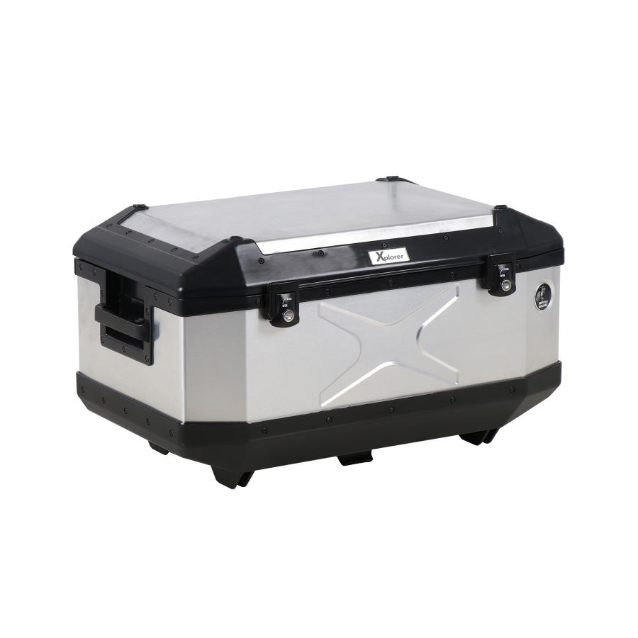 ヘプコ&ベッカー エクスプローラー(XPLORER) トップケース60 シルバー