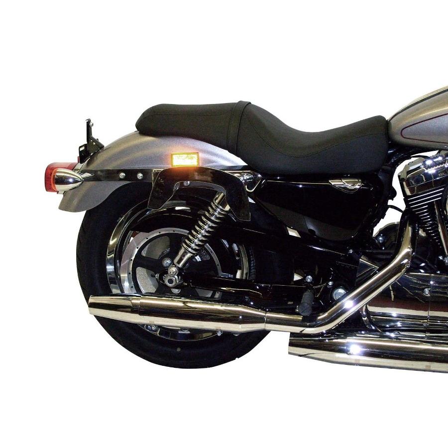 ヘプコ&ベッカー C-Bowサイドキャリア クローム Sportster883Roadster/Forty-Eight...