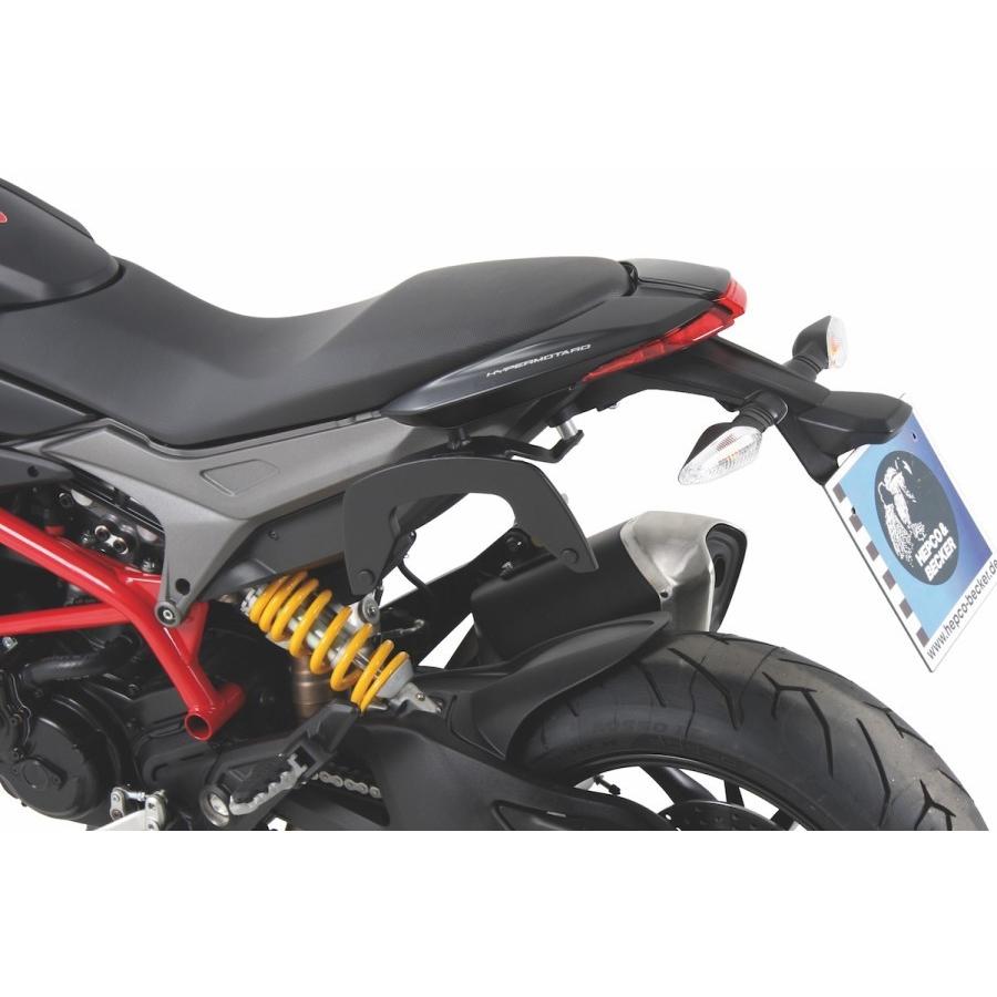 ヘプコ&ベッカー C-Bowサイドキャリア ブラック Hypermotard 939/SP 6307540 00 01