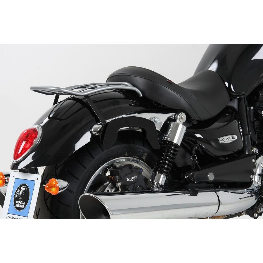 ヘプコ&ベッカー C-Bowサイドキャリア ブラック Rocket III Roadster 630754 00 01