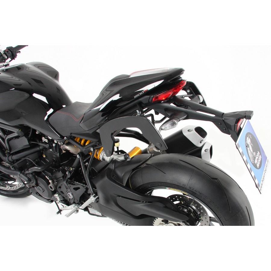 ヘプコ&ベッカー C-Bowサイドキャリア ブラック モンスター Monster 1200S 1200R 6307546 00 01