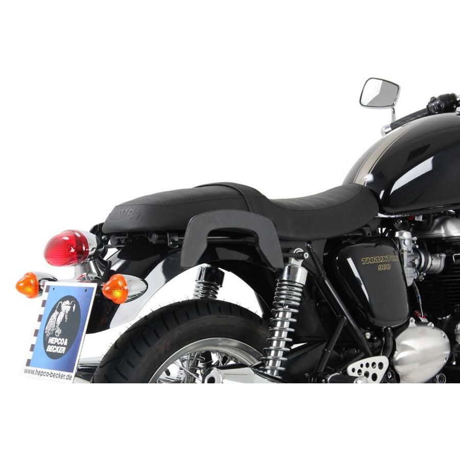 ヘプコ&ベッカー C-Bowサイドキャリア ブラック スラクストン Thruxton 630789 00 01