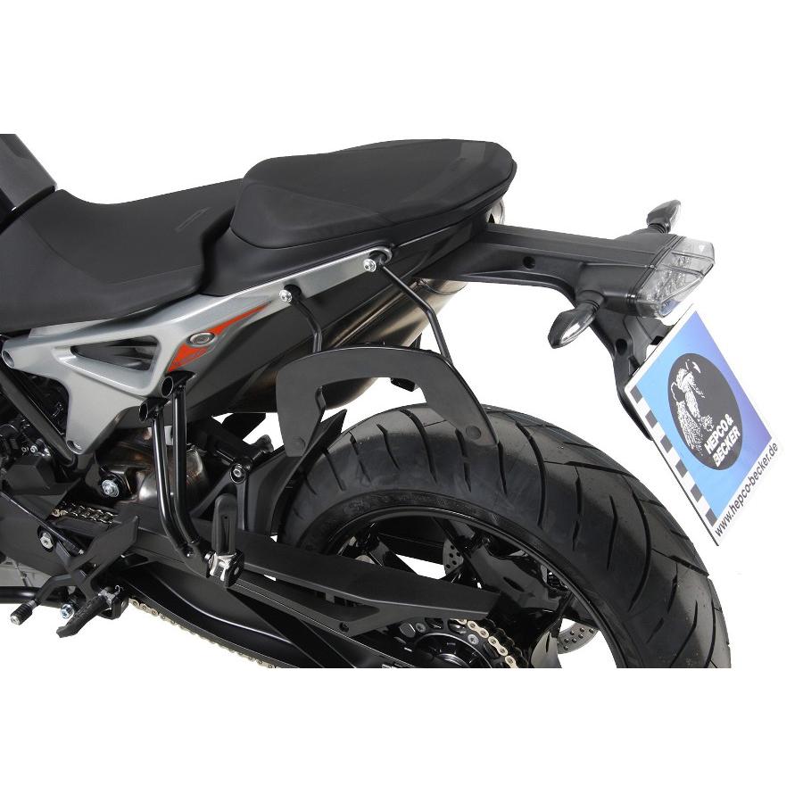 ヘプコ&ベッカー C-Bowサイドキャリア ブラック 左側 890DukeR 20/790Duke 6317569 00 01