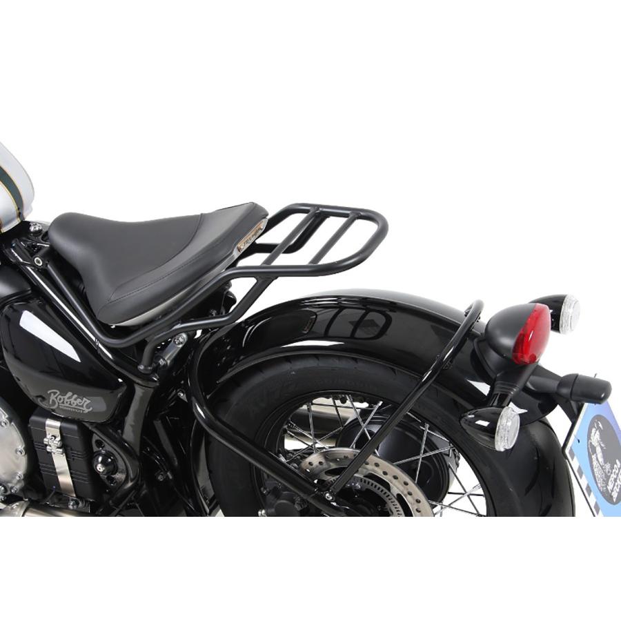 ヘプコ&ベッカー リアキャリア(トップケース不可) ブラック ボンネビル Bonneville Bobber