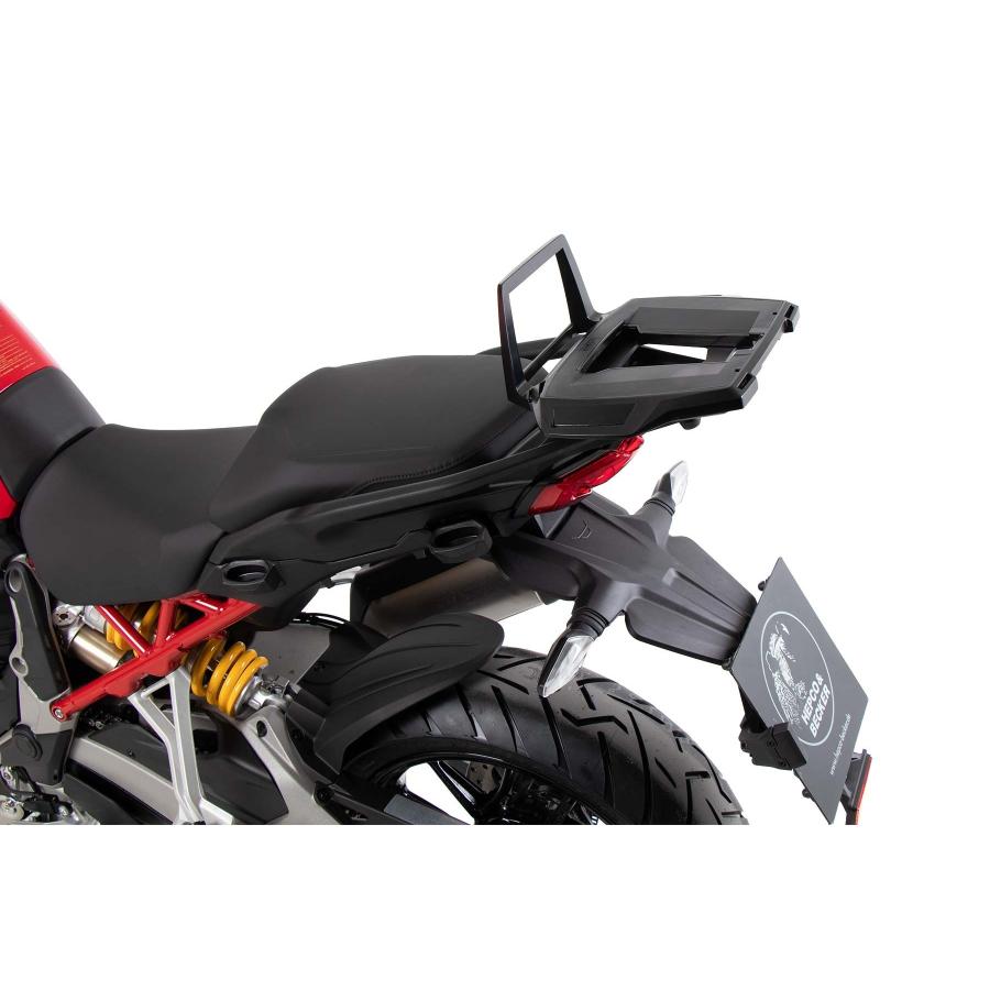 ヘプコ&ベッカー トップケースキャリア アルラック ブラック Multistrada V4/S/S Sport 21 6557614 01 01