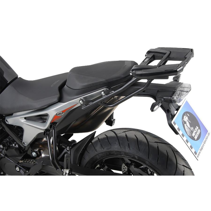 ヘプコ&ベッカー トップケースキャリア イージーラック ブラック 790 デューク