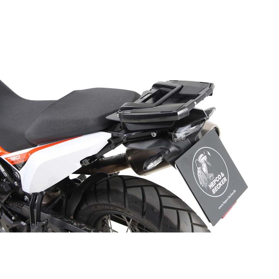 ヘプコ&ベッカー トップケースキャリア イージーラック ブラック 790 アドベンチャーR